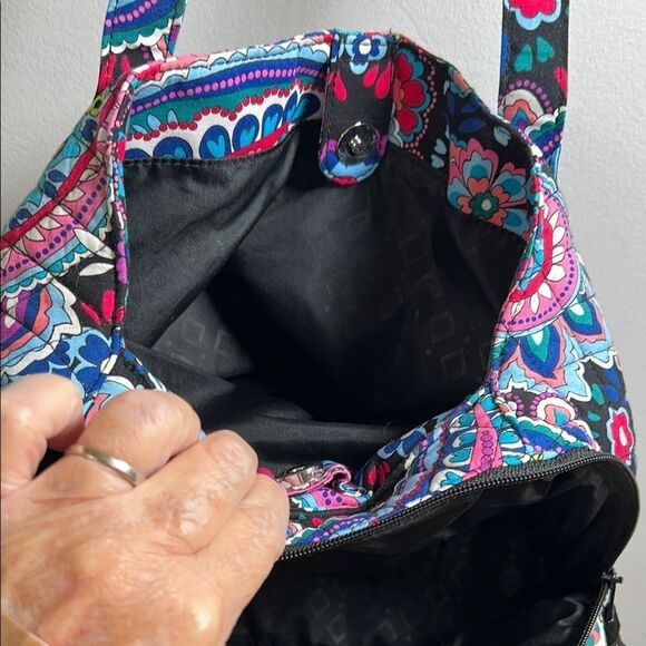 Vera Bradley Haymarket Paisley Shoulder Bag - Picture 5 of 7